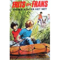 Frits en Frans vissen achter het net