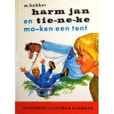 Harm Jan en Tieneke maken een tent