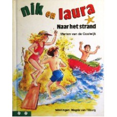 Nik en Laura naar het strand