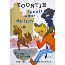 Toontje speelt voor de film