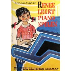 Renee leert piano spelen