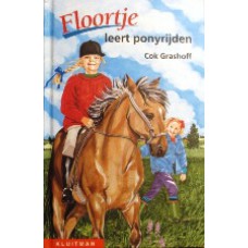 Floortje leert ponyrijden