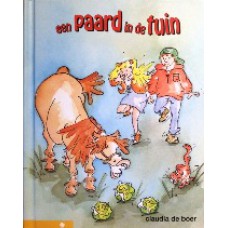 Een paard in de tuin