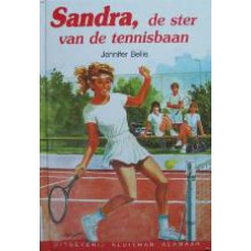 Sandra, de ster van de tennisbaan