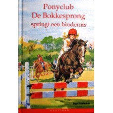 Ponyclub de Bokkesprong springt een hindernis