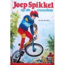 Joep Spikkel op de crossfiets