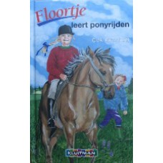 Floortje leert ponyrijden