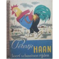 Petertje Haan leert schaatsen rijden