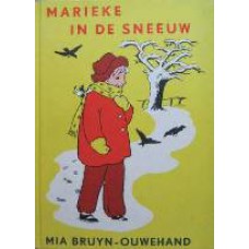 Marieke in de sneeuw