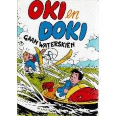 Oki en Doki gaan waterskiën