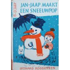 Jan-Jaap maakt een sneeuwpop