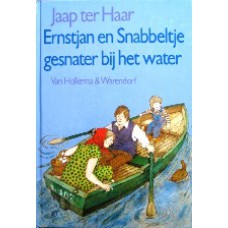 Ernstjan en Snabbeltje - gesnater bij het water